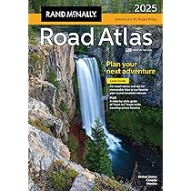 Rand McNally Road Atlas 2025 — USA Canada Mexico Softcover by Rand McNally - American Made
