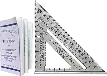 Swanson Tool S0101 7-Inch Speed Square Layout Tool by Swanson Tool - American Made