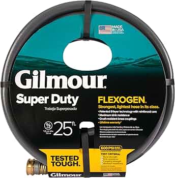 Gilmour Flexogen 5/8 in x 25 ft Garden Hose by Gilmour - American Made
