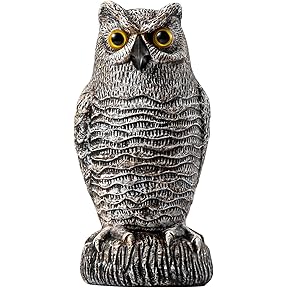 Dalen Gardeneer Great Horned Owl Decoy 16-Inch by Dalen Products - American Made