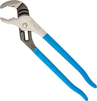 Channellock 442 12-Inch V-Jaw Tongue and Groove Pliers by Channellock - American Made