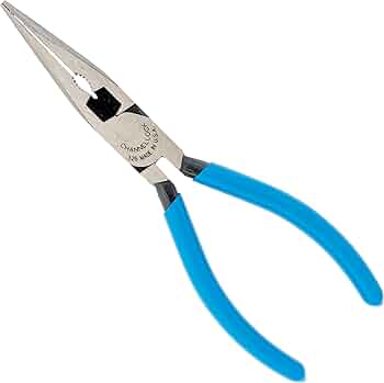Channellock 326 6-Inch Long Nose Pliers with Side Cutter by Channellock - American Made