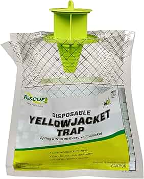 RESCUE! Disposable Fly Trap — Water-Activated Attractant, Outdoor Use by RESCUE! - American Made