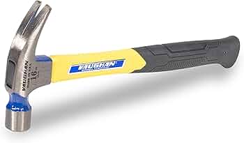 Vaughan Rip Claw Nail Hammer 16 oz Fiberglass Handle Made in USA by Vaughan - American Made