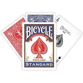 Bicycle Standard Playing Cards Poker Size Deck by United States Playing Card Company - American Made