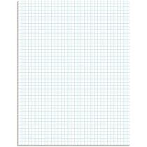 TOPS Quadrille Pad, 8-1/2 x 11, 4 Squares per Inch, 50 Sheets by TOPS Products - American Made
