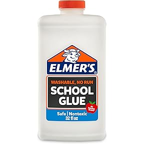 Elmer's E308 Liquid School Glue Washable 7.625 oz by Elmer's - American Made