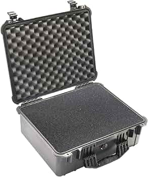 Pelican 1550 Protector Case with Foam Black by Pelican - American Made