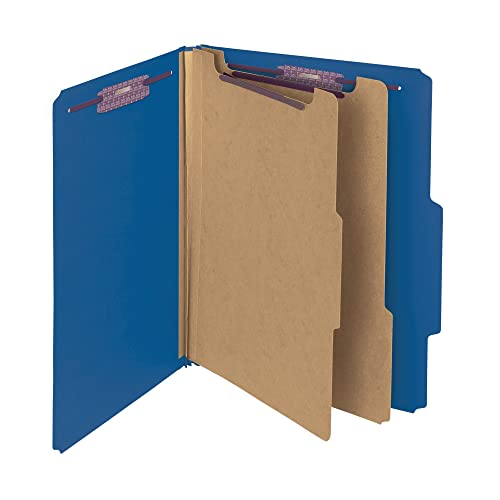 Smead Pressboard Classification Folders 2-Inch Expansion Letter Size by Smead - American Made