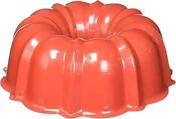 Nordic Ware Formed Bundt Pan 12 Cup Red by Nordic Ware - American Made