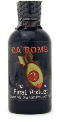 DA BOMB The Final Answer Hot Sauce, 2 oz by Da'Bomb - American Made