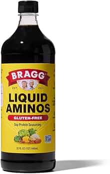 Bragg Liquid Aminos All Purpose Seasoning 32 oz by Bragg Live Foods - American Made