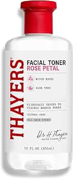 Thayers Rose Petal Witch Hazel Facial Toner 12 oz by Thayers - American Made