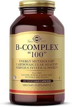 Solgar B-Complex 50 Vegetable Capsules 100 Count by Solgar - American Made