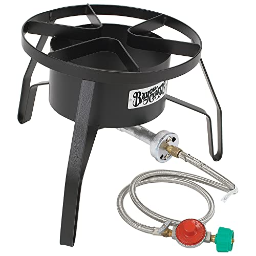 Bayou Classic M5HPR 5-High Pressure Outdoor Gas Cooker Burner by Bayou Classic - American Made