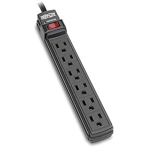 Furman SS6B 6-Outlet Power Strip Surge Protector by Furman Power - American Made
