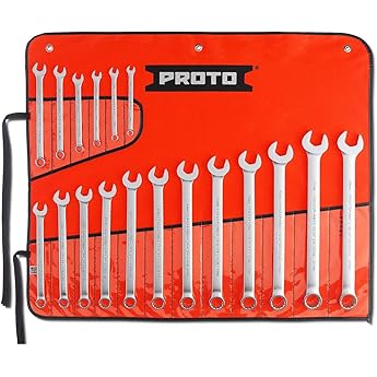 Proto Tools 10-Piece Satin Metric Combination ASD Wrench Set by Proto Tools - American Made