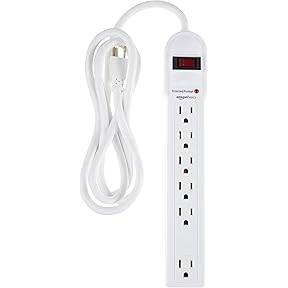 Middle Atlantic PD-615C 6-Outlet Rackmount Power Strip with Surge Protection by Middle Atlantic - American Made