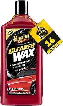 Meguiar's Cleaner Wax Liquid 16oz by Meguiar's - American Made