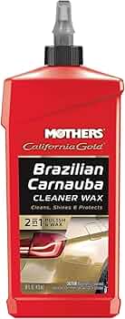 Mothers 05701 California Gold Brazilian Carnauba Cleaner Wax 12 oz by Mothers Polishes - American Made