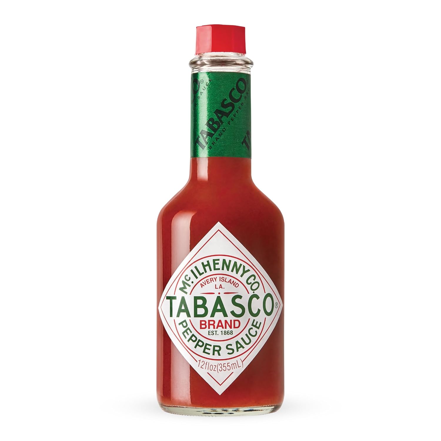 TABASCO Original Red Pepper Sauce 12oz by TABASCO - American Made