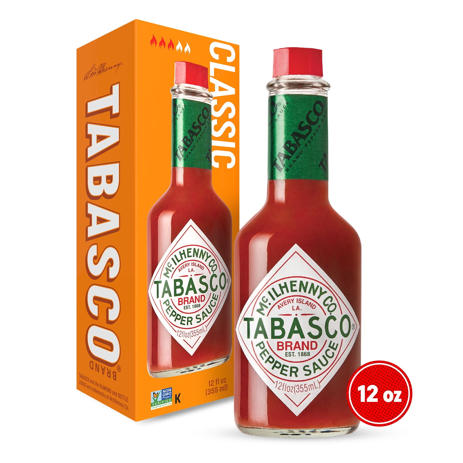 TABASCO Original Red Pepper Sauce 12oz