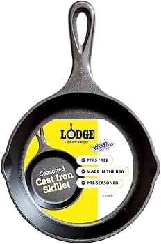 Lodge 6.5-Inch Cast Iron Skillet by Lodge Cast Iron - American Made