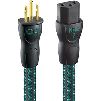 AudioQuest NRG-1 AC Power Cord US Plugs 6 Foot by AudioQuest - American Made