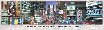 Buffalo Games Panoramic Times Square New York 750 Piece Puzzle by Buffalo Games - American Made