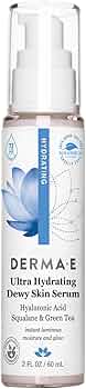 Derma E Ultra Hydrating Dewy Skin Serum 2oz by Derma E - American Made
