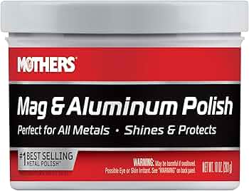 Mothers 05101 Mag & Aluminum Polish 10oz by Mothers Polishes - American Made