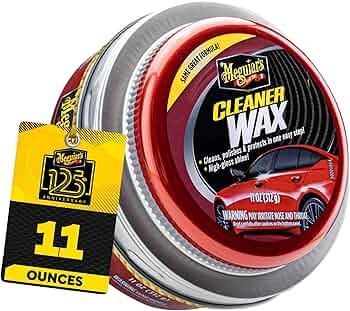 Meguiar's Cleaner Wax Paste, 11 oz by Meguiar's - American Made