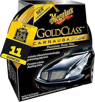 Meguiar's Gold Class Carnauba Plus Premium Paste Wax 11oz by Meguiar's - American Made