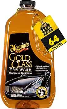 Meguiar's Gold Class Car Wash Shampoo and Conditioner 64oz by Meguiar's - American Made