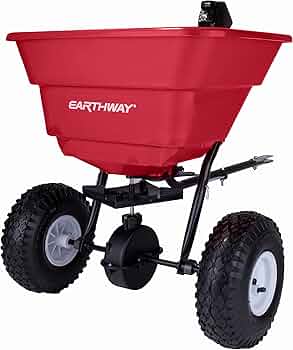 EarthWay 2050TP 80lb Towable Broadcast Spreader by EarthWay - American Made