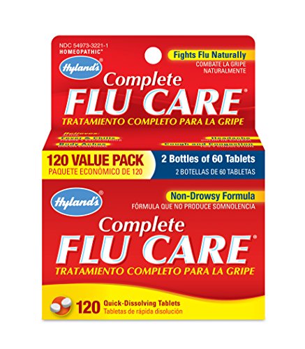 Hyland's Complete Flu Care Homeopathic Remedy 120 Tablets by Hyland's - American Made
