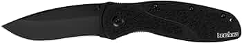 Kershaw Blur 1670BLK 3.4-Inch All-Black Folding Knife by Kershaw - American Made