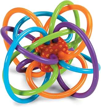Manhattan Toy Winkel Rattle and Sensory Teether Toy by Manhattan Toy - American Made