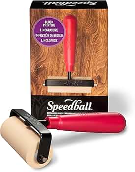 Speedball Soft Rubber Brayer 3-Inch by Speedball - American Made