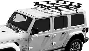 Surco Safari Roof Basket 50" x 50" — Aluminum Cargo Basket for Vans by Surco Products - American Made