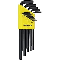 Bondhus 12137 13-Piece SAE Hex L-Wrench Set by Bondhus - American Made