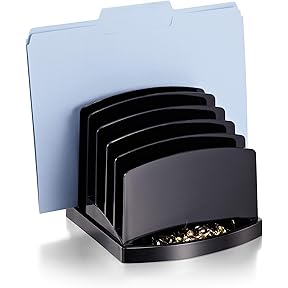 Officemate 2200 Series Front Load Letter Tray 2-Pack, Black by Officemate - American Made