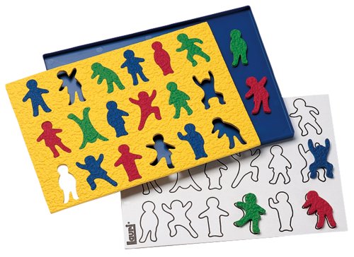 Lauri Crepe Rubber Puzzles See-the-Difference Kids by Lauri Toys - American Made