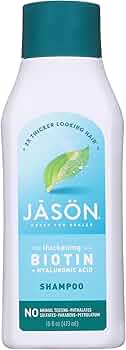 Jason Natural Biotin and Hyaluronic Acid Thin-to-Thick Shampoo by Jason Natural - American Made