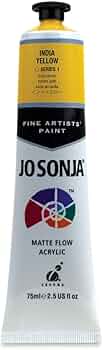 Jo Sonja's Artist Colors India Yellow 75ml by Chroma Inc - American Made
