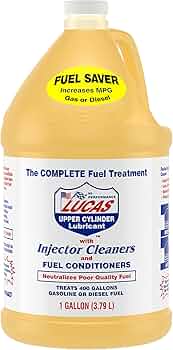 Lucas Oil 10013 Fuel Treatment 1 Gallon by Lucas Oil - American Made