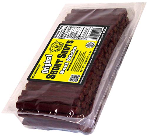 Buffalo Bills Original Short Shots Snack Beef Sticks, 3.5"Sticks/30 Oz Bag by Buffalo Bills - American Made