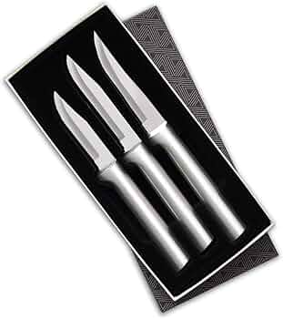 Rada Cutlery 3-Piece Paring Knife Galore Gift Set Silver Handles by Rada Cutlery - American Made