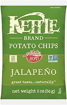 Kettle Brand Sea Salt Potato Chips 2oz 24-Pack by Kettle Brand - American Made
