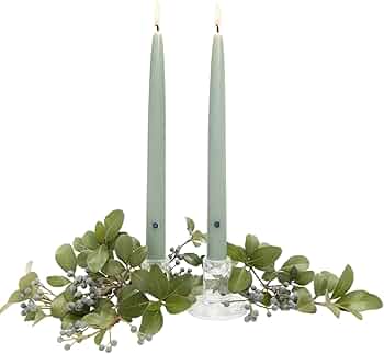 Colonial Candle 10 Inch Bayberry Scented Taper Candle Pack of 2 by Colonial Candle - American Made